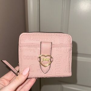 Juicy Couture Blush Pink Embossed Wallet